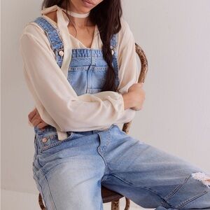 NWOT We the Free Good Luck Barrel Overalls-Going Steady- XS- SOLD OUT